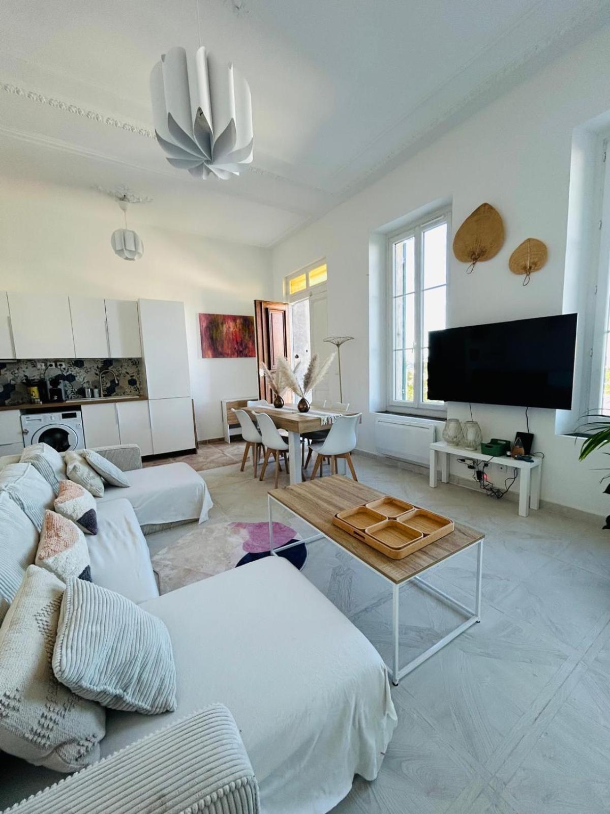 Maisons Detente Jardin, Terrasse Vue Mer Et Spa Marsylia Zewnętrze zdjęcie