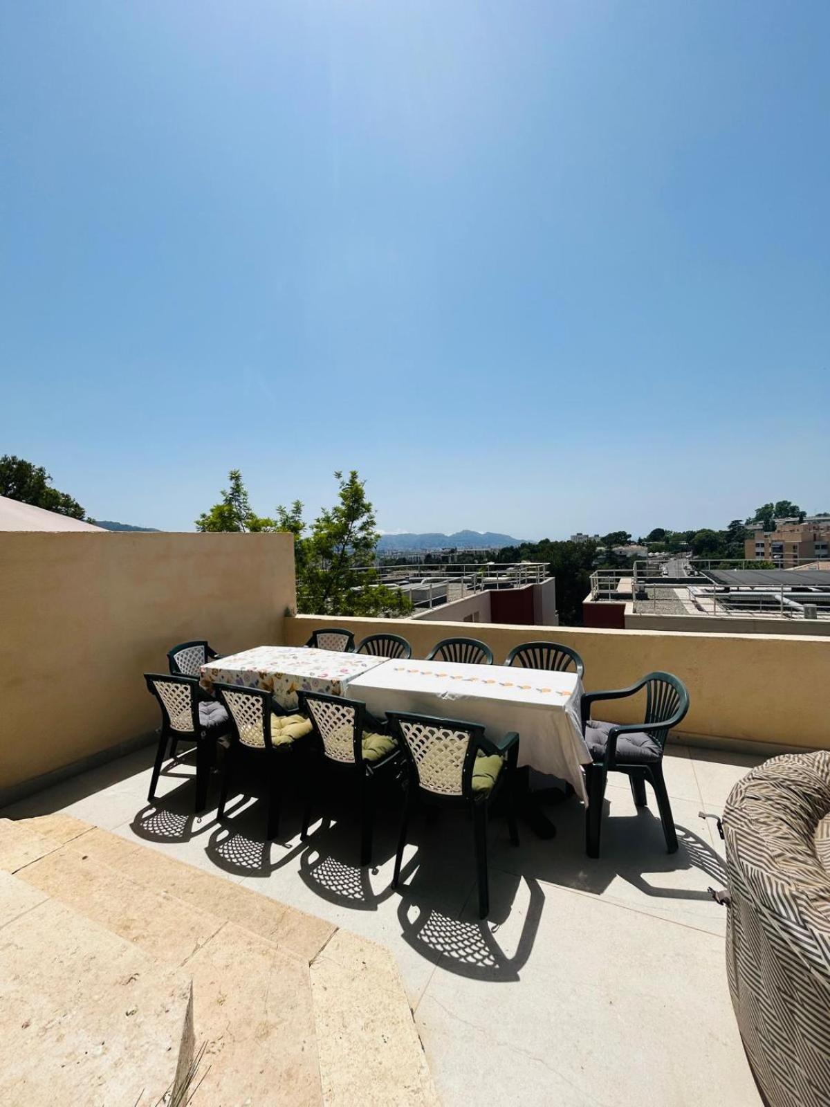 Maisons Detente Jardin, Terrasse Vue Mer Et Spa Marsylia Zewnętrze zdjęcie