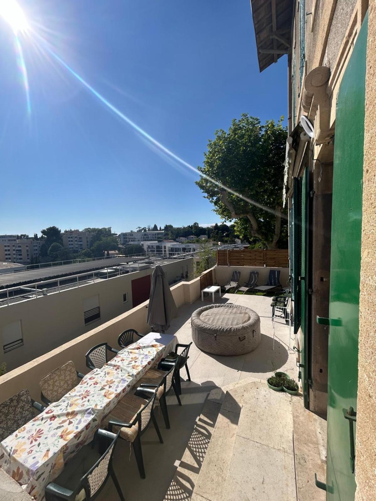 Maisons Detente Jardin, Terrasse Vue Mer Et Spa Marsylia Zewnętrze zdjęcie