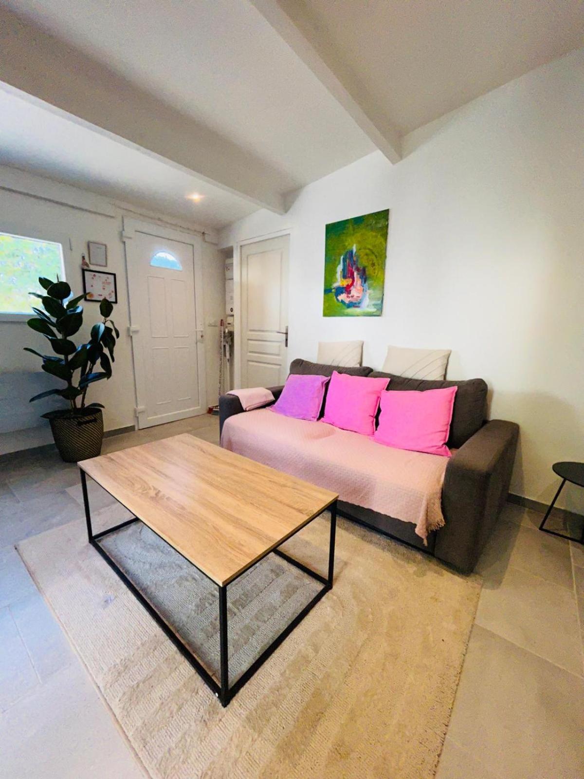 Maisons Detente Jardin, Terrasse Vue Mer Et Spa Marsylia Pokój zdjęcie